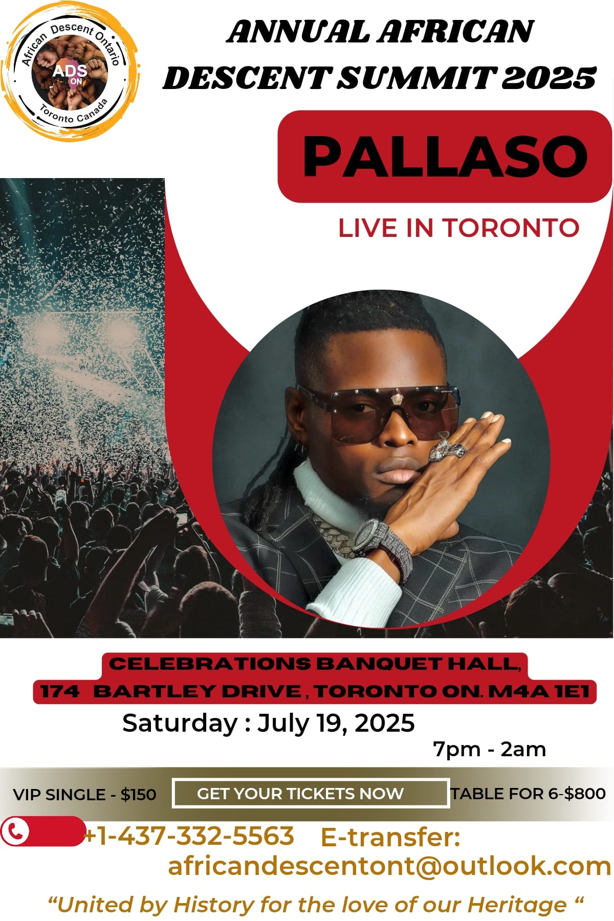 Annual African Descent Summit & Concert 2025