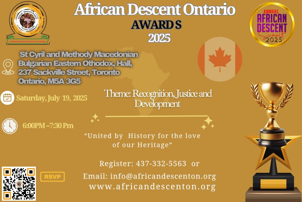 Call for Nominations: 2025 Annual African Descent Summit Award Winners