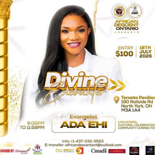 Devine Encounter – ADA EHI Live in Toronto July 2026
